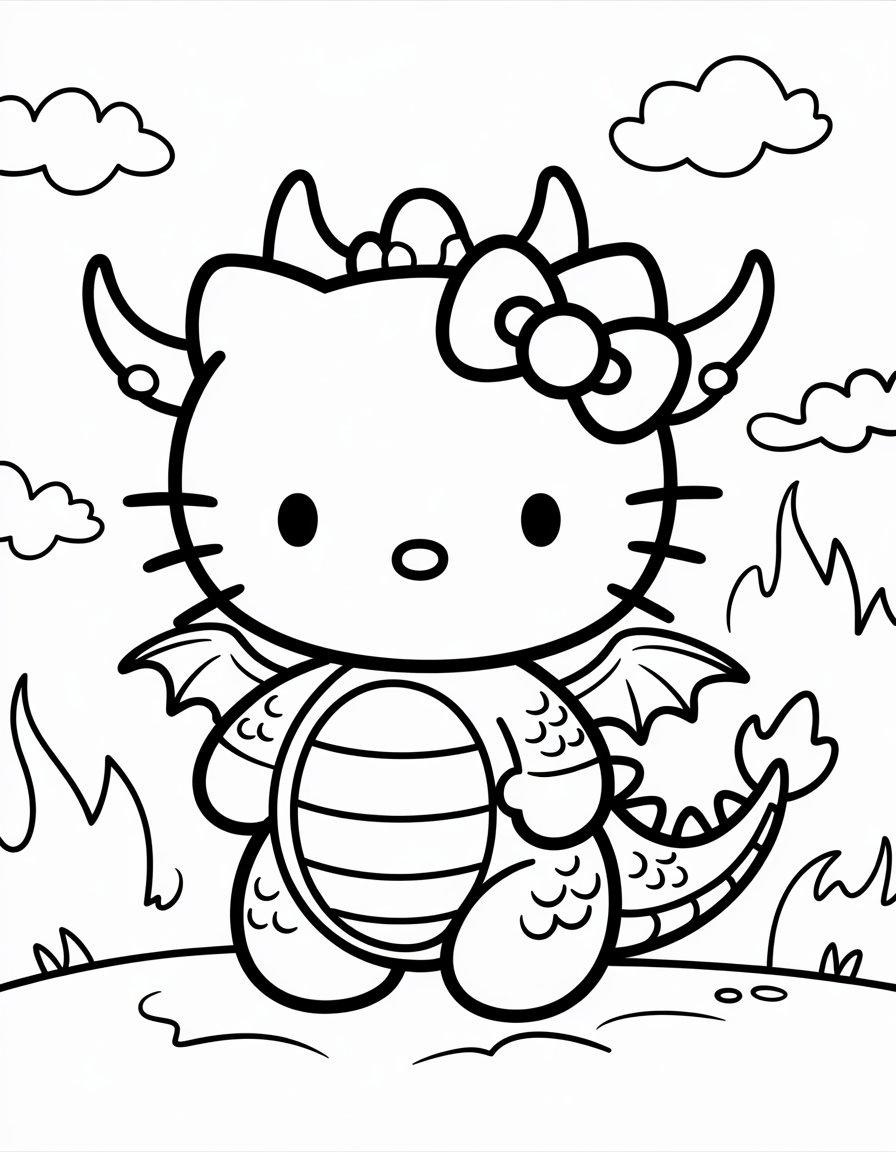 Dragon Hello Kitty